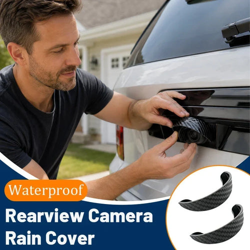 4pcs Car Rear - Waterproof Rear View Camera Rain Shield Cover
