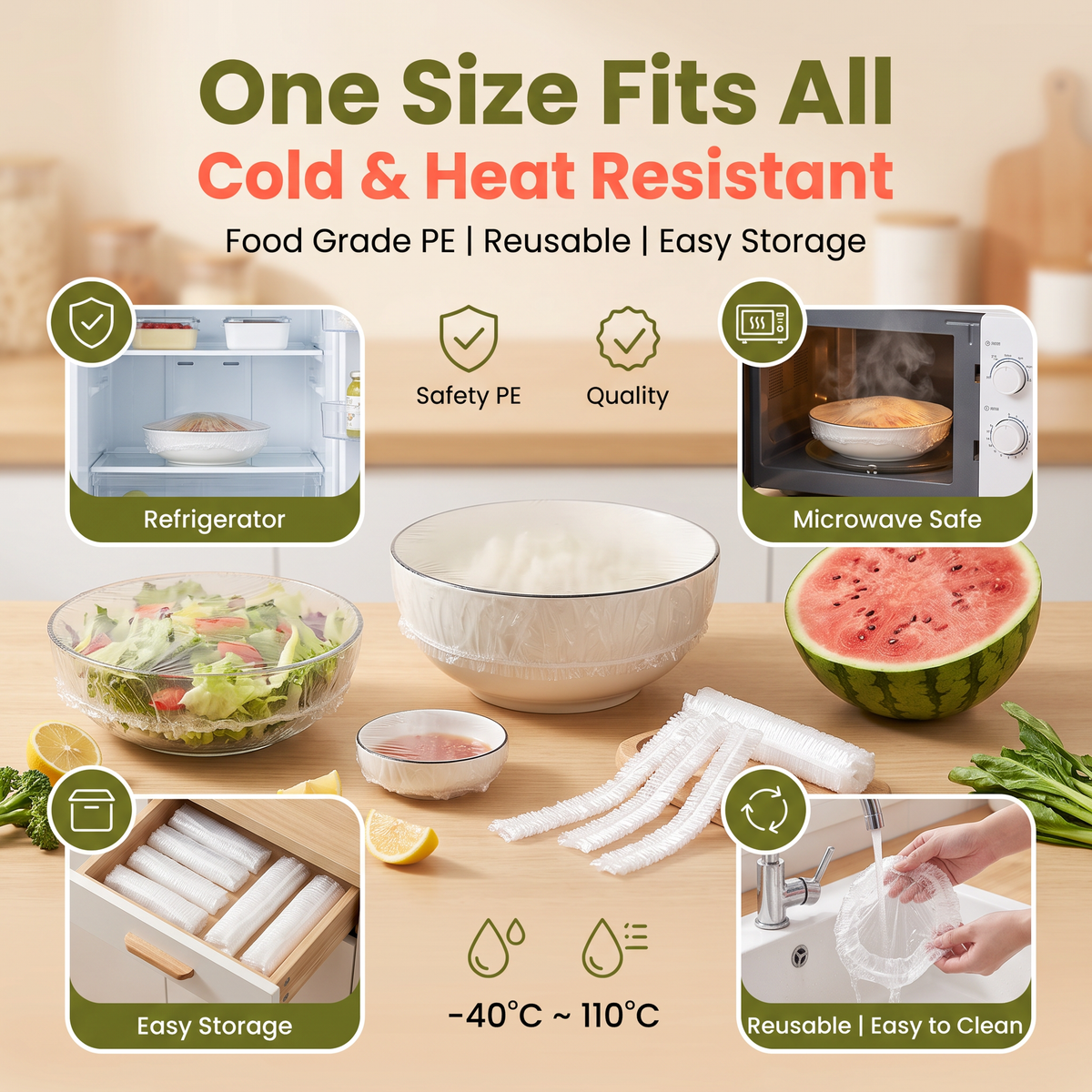 Limited-time half-price sale  First 50 customers buy 2 get 1 free  Food wrap